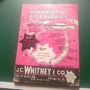 1957 Jcwhitney Automotive Accessories and Parts Catalog